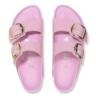 Arizona Big Buckle Φυσικό δέρμα Πατέντα Υψηλή λάμψη Fondant Pink