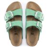 Arizona Big Buckle Nubuck Leather Bold Jade