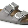 Arizona Big Buckle Nubuck Leather Dove Gray Arizona Big Buckle Nubuck Leather Dove Gray
