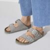 Arizona Big Buckle Nubuck Leather Dove Gray Arizona Big Buckle Nubuck Leather Dove Gray