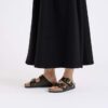 Arizona Big Buckle Textile Raffia Black Arizona Big Buckle Textile Raffia Black