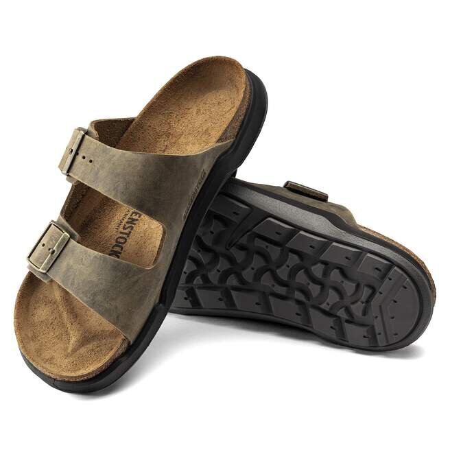 Arizona Crosstown Men Oiled Leather Faded Khaki Arizona Crosstown Men Oiled Leather Faded Khaki