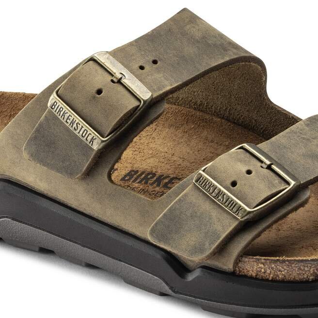 Arizona Crosstown Men Oiled Leather Faded Khaki Arizona Crosstown Men Oiled Leather Faded Khaki