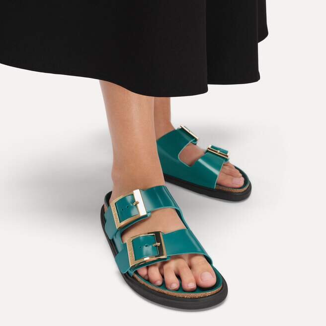 Arizona Droplet Buckle Φυσικό δέρμα με πατέντα Arizona Droplet Buckle Φυσικό δέρμα με πατέντα