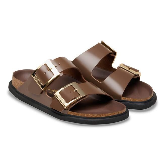 Arizona Droplet Buckle Φυσικό δέρμα με πατέντα Arizona Droplet Buckle Φυσικό δέρμα με πατέντα