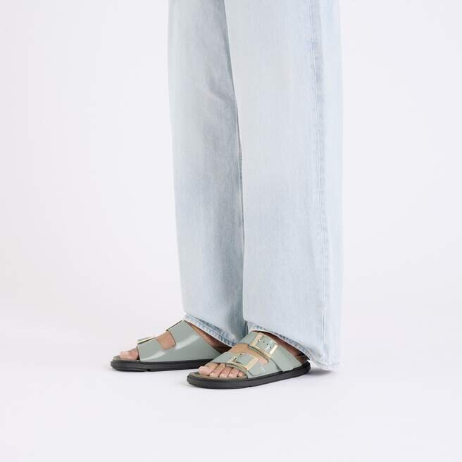Arizona Droplet Buckle Φυσικό δέρμα με πατέντα Arizona Droplet Buckle Φυσικό δέρμα με πατέντα