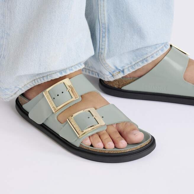 Arizona Droplet Buckle Φυσικό δέρμα με πατέντα Arizona Droplet Buckle Φυσικό δέρμα με πατέντα