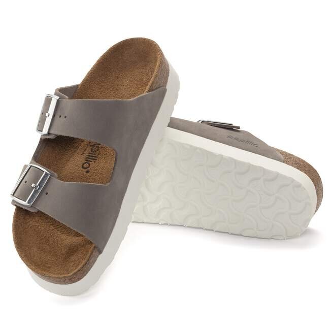 Arizona Flex Platform Nubuck Leather Dove Gray Arizona Flex Platform Nubuck Leather Dove Gray