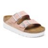Arizona Flex Platform Nubuck Leather Soft Pink Arizona Flex Platform Nubuck Leather Soft Pink