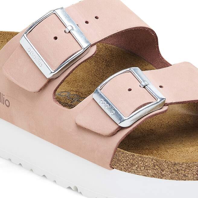 Arizona Flex Platform Nubuck Leather Soft Pink Arizona Flex Platform Nubuck Leather Soft Pink