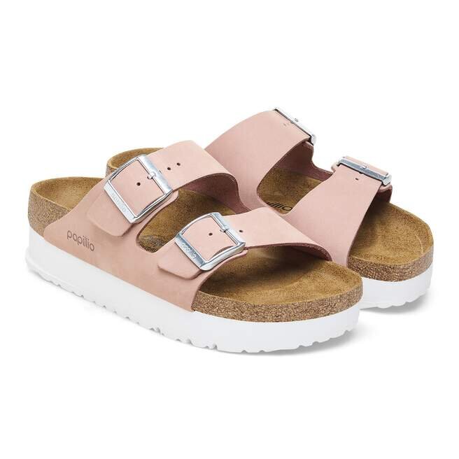 Arizona Flex Platform Nubuck Leather Soft Pink Arizona Flex Platform Nubuck Leather Soft Pink