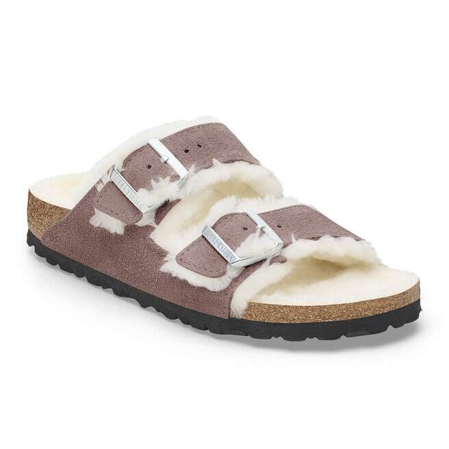 Arizona Shearling Δέρμα σουέτ-Shearling Απαλό μωβ Arizona Shearling Δέρμα σουέτ-Shearling Απαλό μωβ