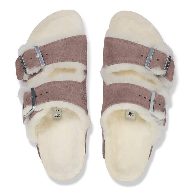 Arizona Shearling Δέρμα σουέτ-Shearling Απαλό μωβ Arizona Shearling Δέρμα σουέτ-Shearling Απαλό μωβ
