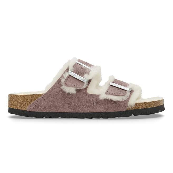 Arizona Shearling Δέρμα σουέτ-Shearling Απαλό μωβ Arizona Shearling Δέρμα σουέτ-Shearling Απαλό μωβ