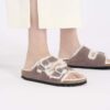 Arizona Shearling Δέρμα σουέτ-Shearling Απαλό μωβ Arizona Shearling Δέρμα σουέτ-Shearling Απαλό μωβ