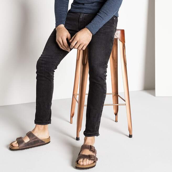 Arizona Soft Footbed Φυσικό Δέρμα Λαδωμένο Arizona Soft Footbed Φυσικό Δέρμα Λαδωμένο