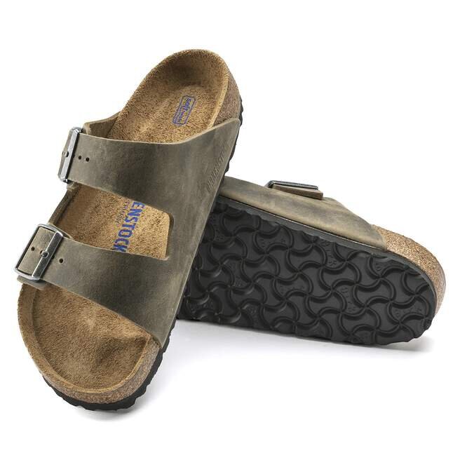 Arizona Soft Footbed Φυσικό Δέρμα Λαδωμένο Arizona Soft Footbed Φυσικό Δέρμα Λαδωμένο