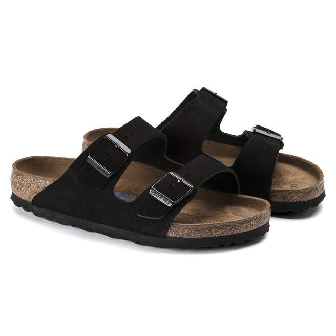 Arizona Soft Footbed Suede Leather Arizona Soft Footbed Suede Leather