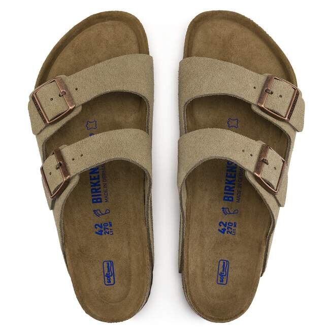 Arizona Soft Footbed Suede Leather Arizona Soft Footbed Suede Leather