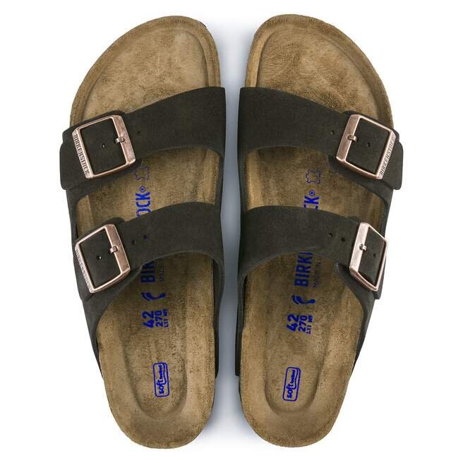 Arizona Soft Footbed Suede Leather Arizona Soft Footbed Suede Leather