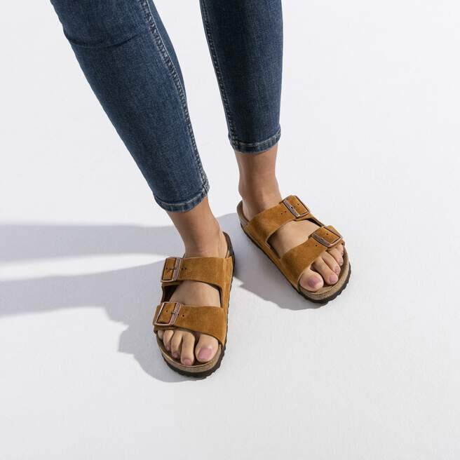 Arizona Soft Footbed Suede Leather Arizona Soft Footbed Suede Leather