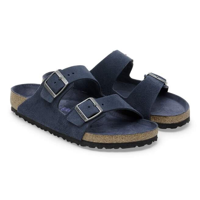 Arizona Soft Footbed Suede Leather Arizona Soft Footbed Suede Leather