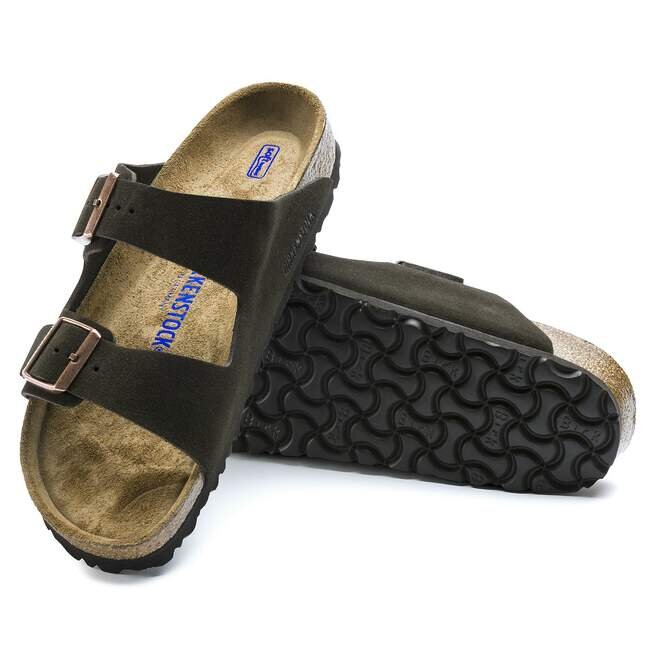 Arizona Soft Footbed Suede Leather Arizona Soft Footbed Suede Leather