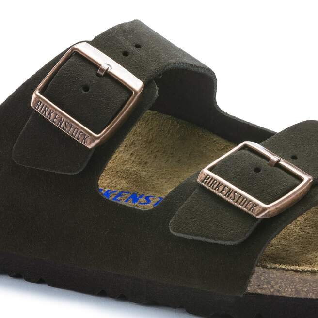 Arizona Soft Footbed Suede Leather Arizona Soft Footbed Suede Leather