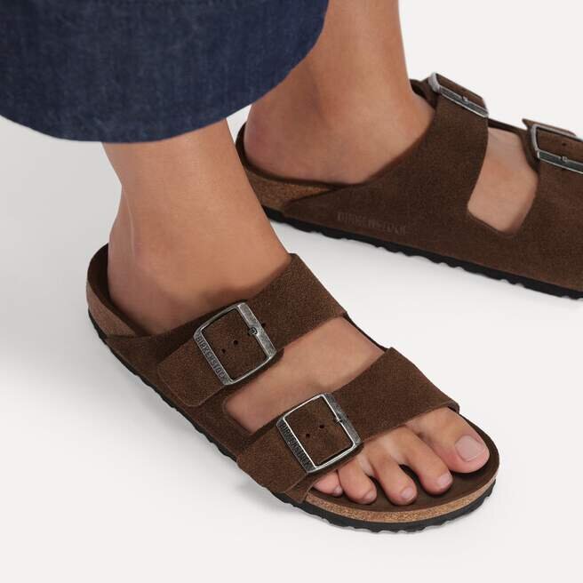 Arizona Soft Footbed Suede Leather Arizona Soft Footbed Suede Leather