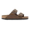 Arizona Soft Footbed Suede Leather Dark Tea Tonal Arizona Soft Footbed Suede Leather Dark Tea Tonal