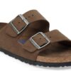 Arizona Soft Footbed Suede Leather Dark Tea Tonal Arizona Soft Footbed Suede Leather Dark Tea Tonal