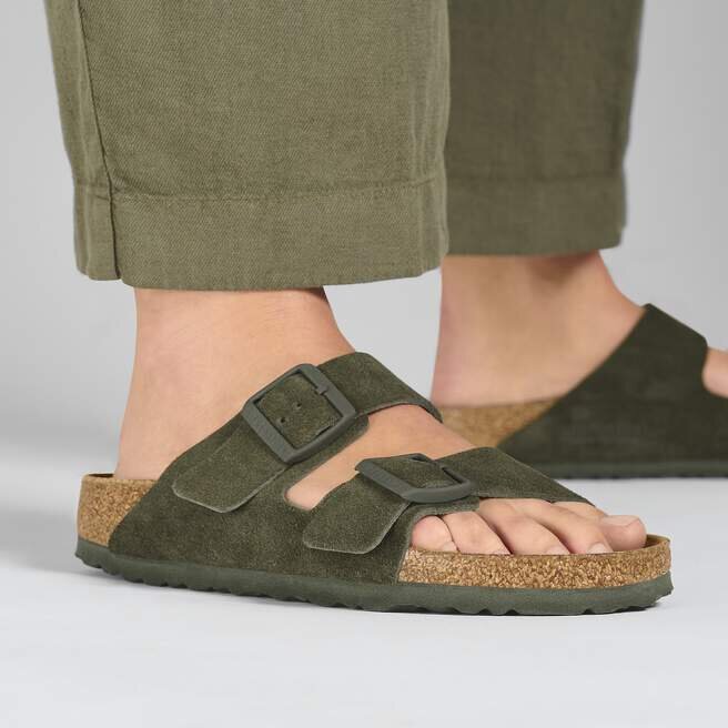 Arizona Suede Leather Thyme Arizona Suede Leather Thyme