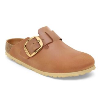 Boston Big Buckle Φυσικό δέρμα λαδωμένο