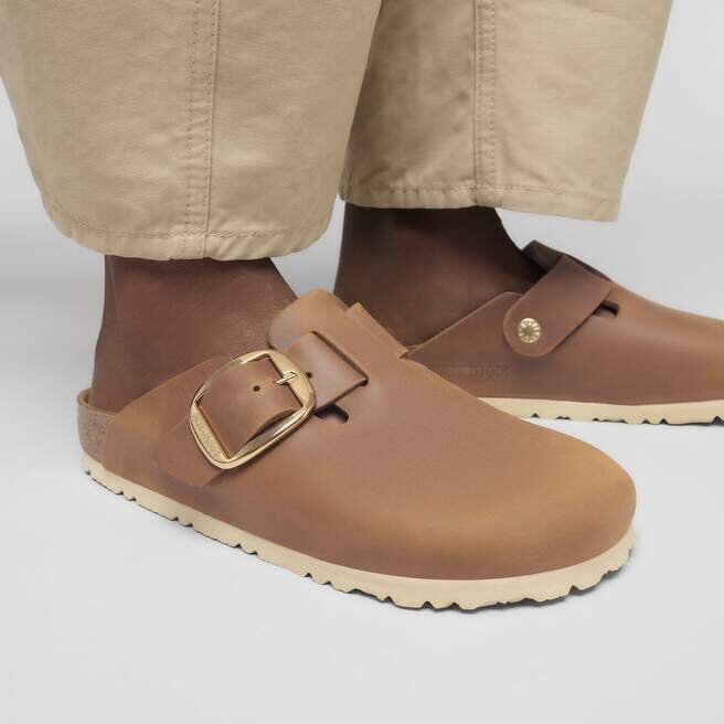 Boston Big Buckle Φυσικό δέρμα λαδωμένο Boston Big Buckle Φυσικό δέρμα λαδωμένο