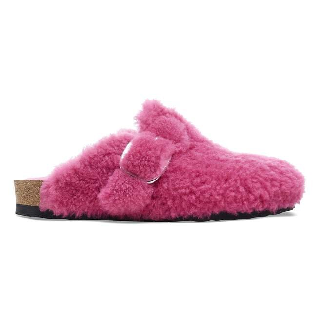 Boston Big Buckle Shearling Fuchsia Tulip Boston Big Buckle Shearling Fuchsia Tulip