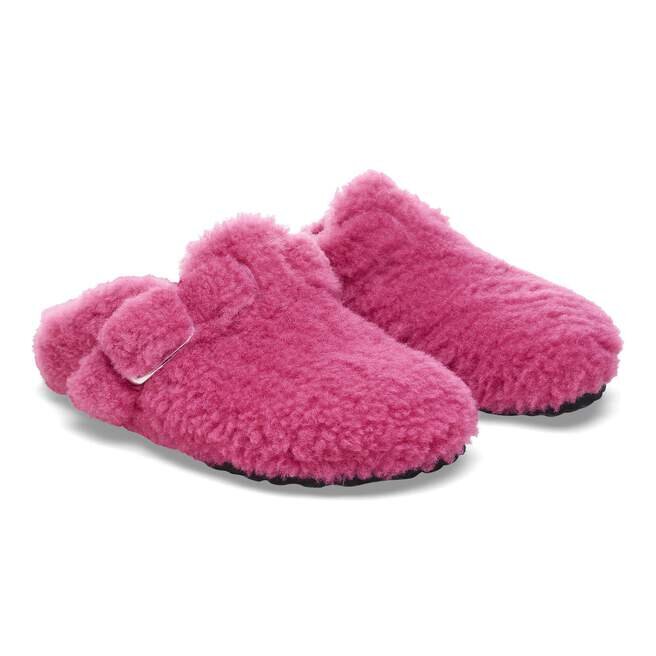 Boston Big Buckle Shearling Fuchsia Tulip Boston Big Buckle Shearling Fuchsia Tulip