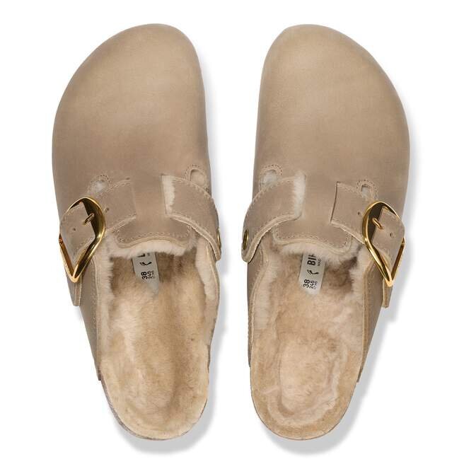 Boston Big Buckle Shearling Φυσικό δέρμα λαδωμένο Boston Big Buckle Shearling Φυσικό δέρμα λαδωμένο