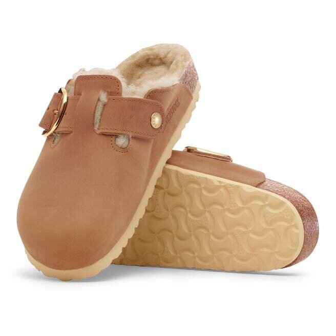 Boston Big Buckle Shearling Φυσικό δέρμα λαδωμένο Boston Big Buckle Shearling Φυσικό δέρμα λαδωμένο