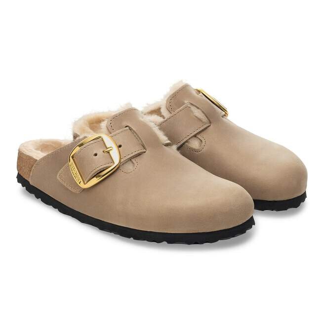 Boston Big Buckle Shearling Φυσικό δέρμα λαδωμένο Boston Big Buckle Shearling Φυσικό δέρμα λαδωμένο