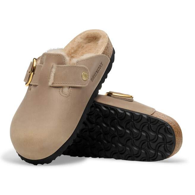 Boston Big Buckle Shearling Φυσικό δέρμα λαδωμένο Boston Big Buckle Shearling Φυσικό δέρμα λαδωμένο