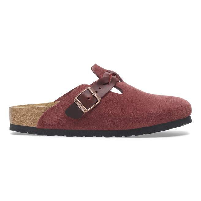 Boston Braided Suede Leather Zinfandel Boston Braided Suede Leather Zinfandel