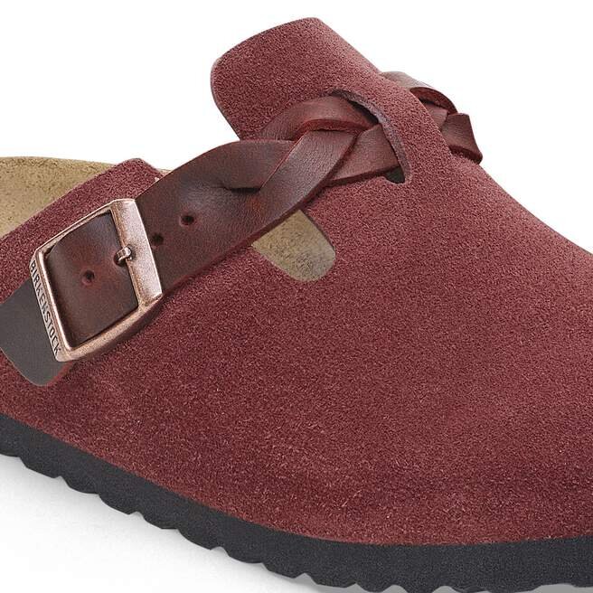 Boston Braided Suede Leather Zinfandel Boston Braided Suede Leather Zinfandel