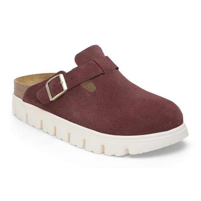 Boston Chunky Suede Leather Berry Crush Boston Chunky Suede Leather Berry Crush