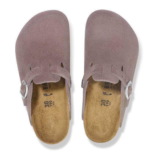 Boston Kids Suede Leather Faded Purple Boston Kids Suede Leather Faded Purple