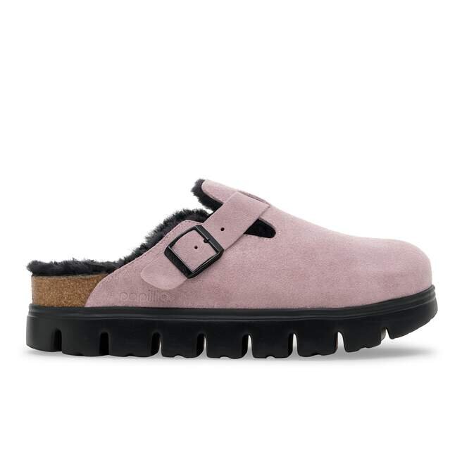 Boston Pap Chunky Shearling Suede Leather Boston Pap Chunky Shearling Suede Leather