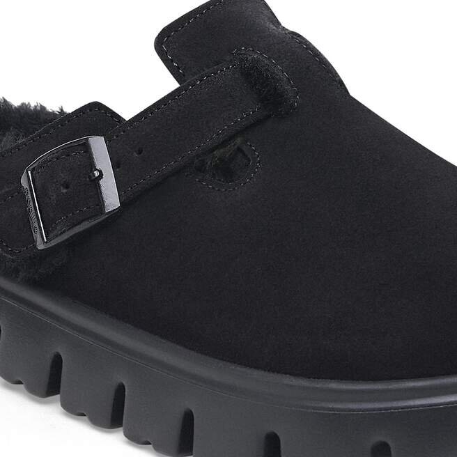 Boston Pap Chunky Shearling Suede Leather Boston Pap Chunky Shearling Suede Leather