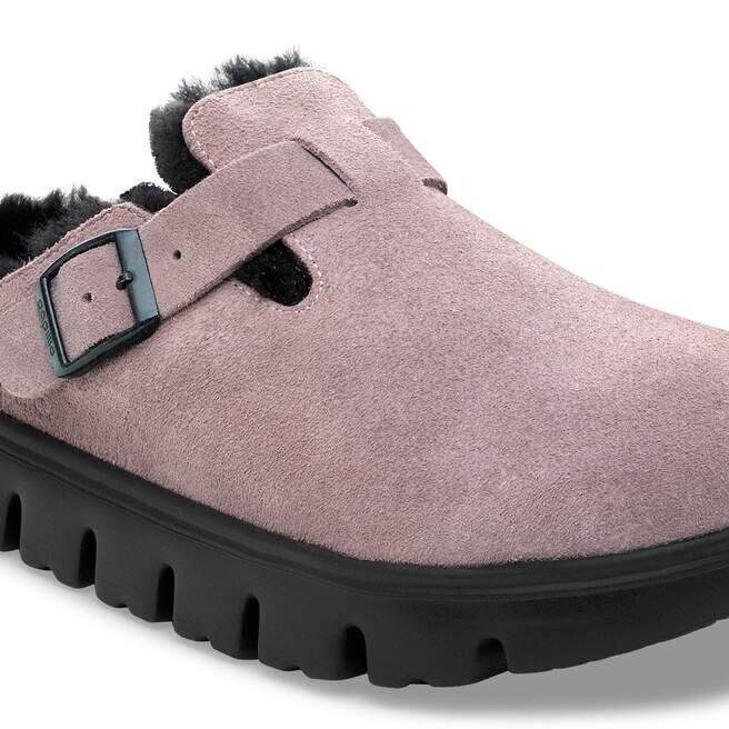 Boston Pap Chunky Shearling Suede Leather Boston Pap Chunky Shearling Suede Leather