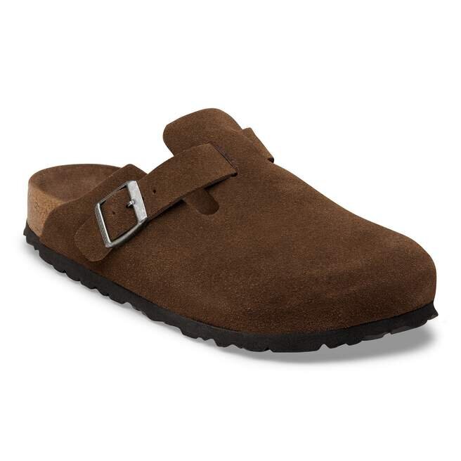 Boston Soft Footbed Suede Leather Boston Soft Footbed Suede Leather