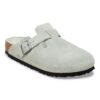 Boston Soft Footbed Suede Leather Boston Soft Footbed Suede Leather