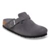 Boston Soft Footbed Suede Leather Boston Soft Footbed Suede Leather